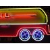 New Shell Tanker Painted Neon Sign 8 FT W x 28 IN H